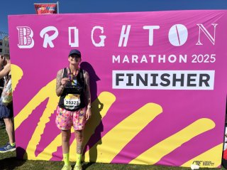 Megan's Brighton Marathon 